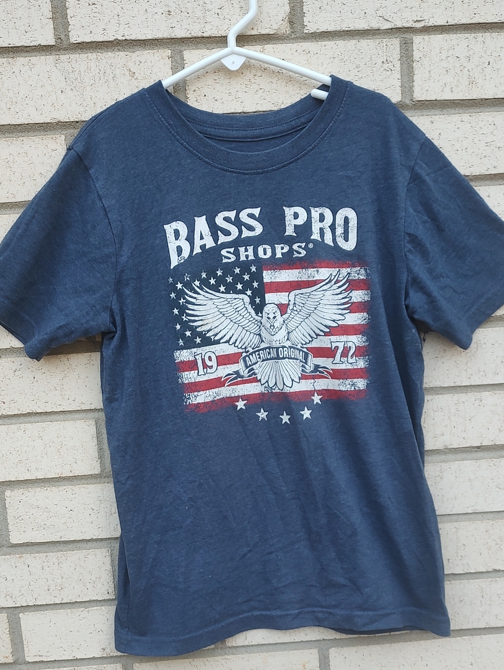 Bass Pro Shops Blue Kids Eagle Flag Shirt